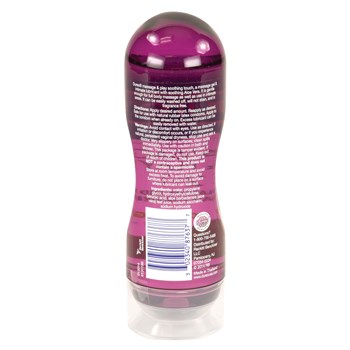 Durex Massage Soothing Touch 2-In-1 Lube back of bottle