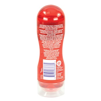 Durex Sensual 2-In-1 Lubricant back of bottle