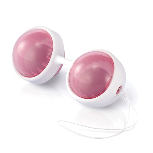 Lelo Luna Beads Plus with pink weights