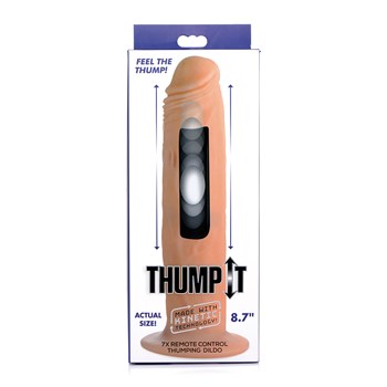 Thump It Remote Control Dildo box