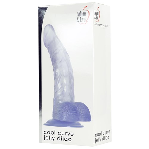 Cool Curve Jelly Dildo - Box Shot