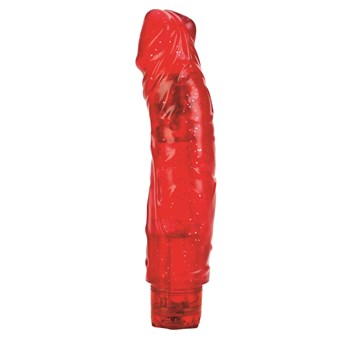 Big Boy Lover Realistic Vibrator Upright Product Shot Tip to Left