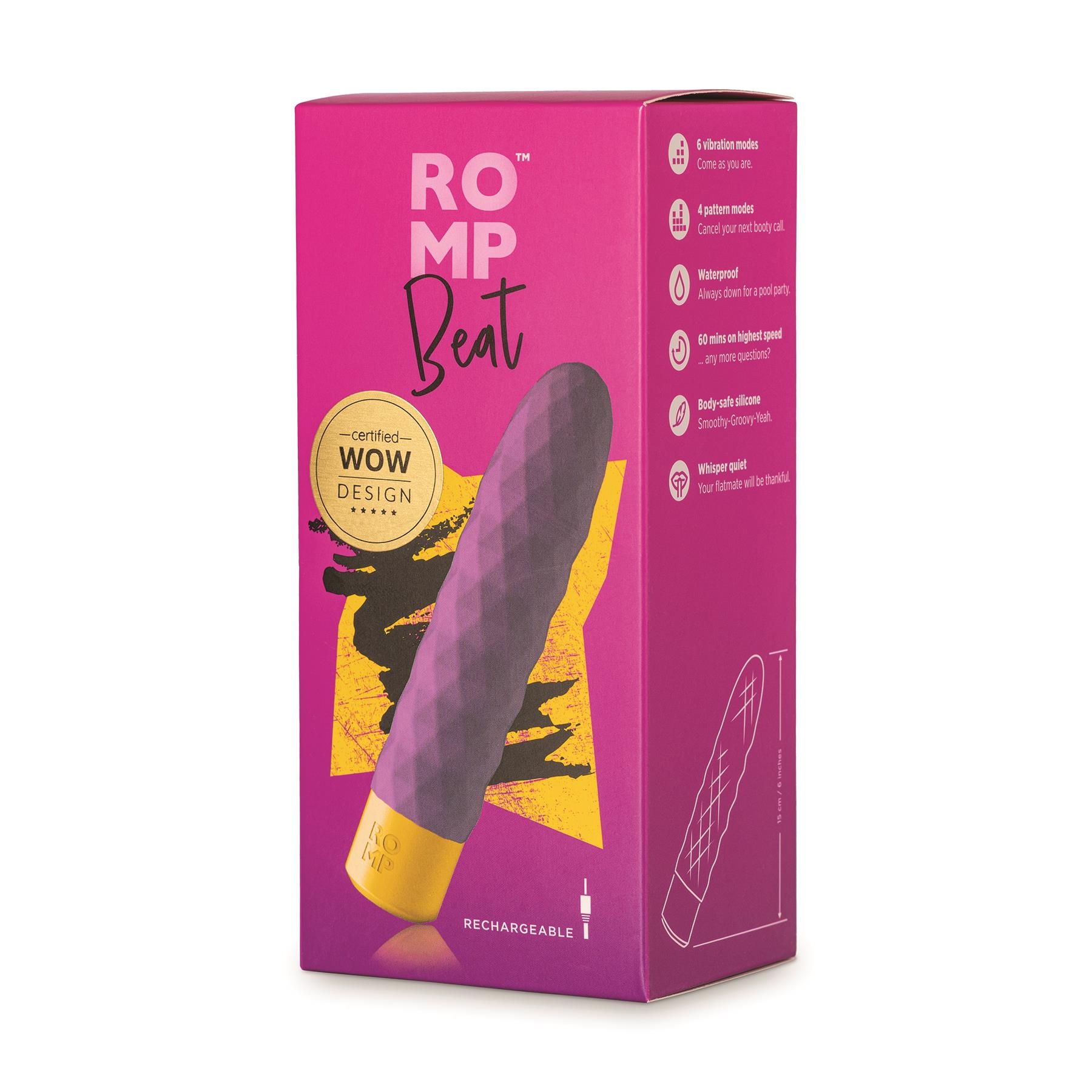 Romp Bullet package shot
