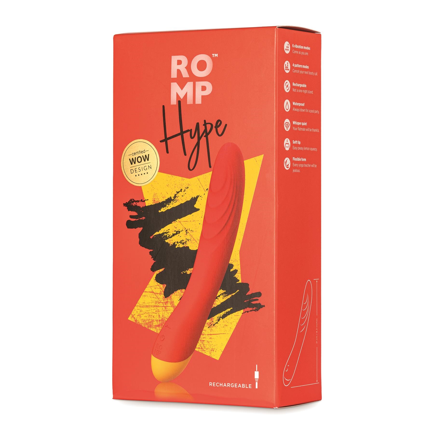 Romp Hype G-Spot package shot