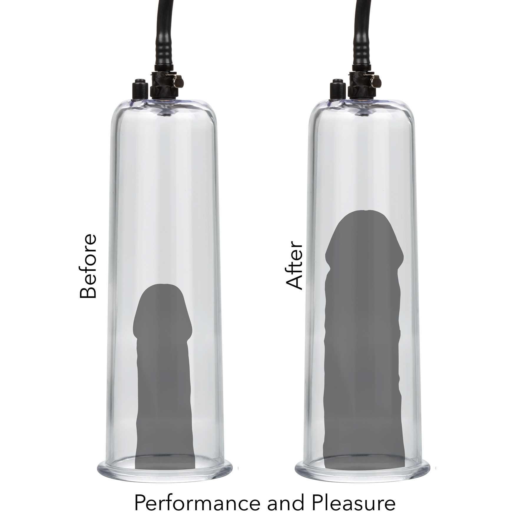 vacuum tubes showing diagram of penis inside