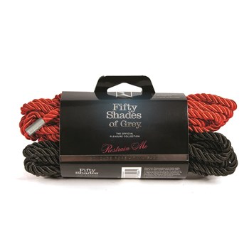 Fifty Shades of Grey Restrain Me Bondage Rope Twin Pack Package Shot