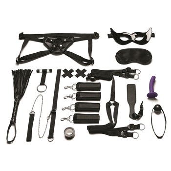 Lux Fetish Beadspreaders 12 Piece Bondage in a Box Set All Components 