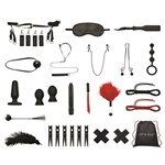Lux Fetish Beadspreaders 20 Piece Bondage in a Box Set All Components
