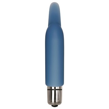 A&E Blue Dolphin Finger Vibe Product Shot Front