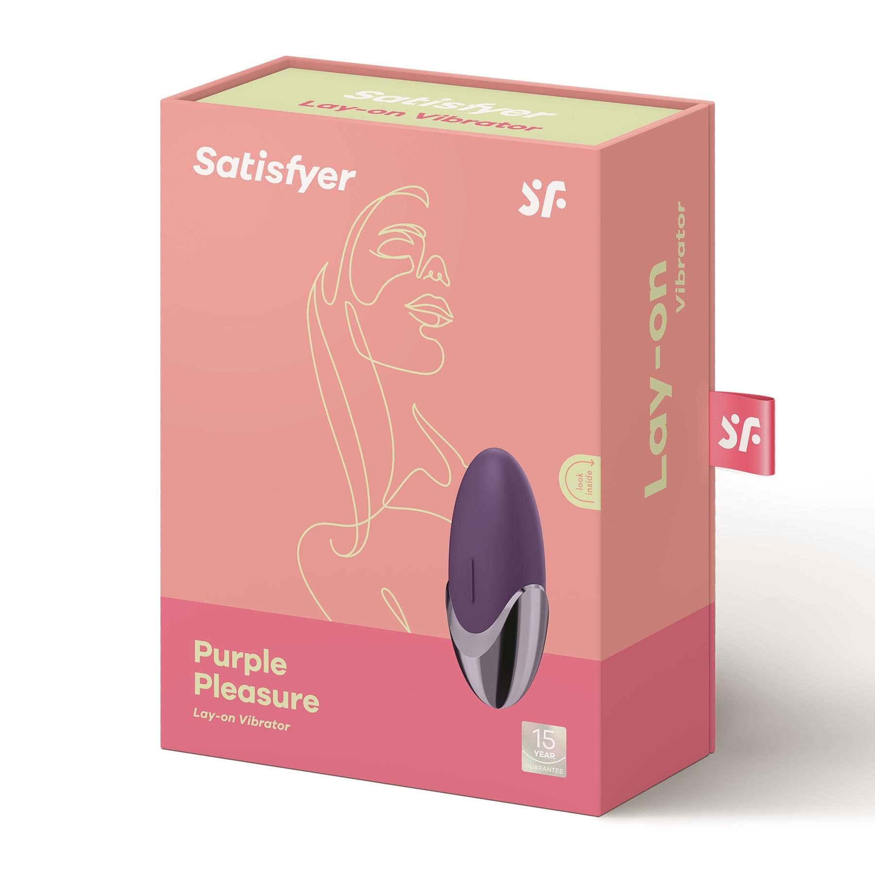 Satisfyer Layons Purple Pleasure Vibrator Package Shot