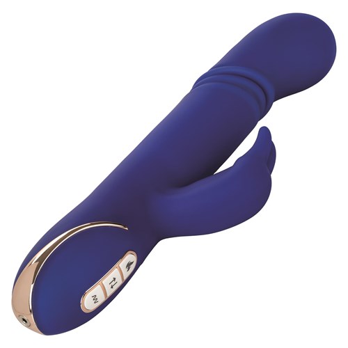Jack Rabbit Signature Rechargeable Heated Thrusting Rabbit at Angle