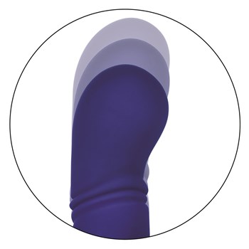 Jack Rabbit Signature Rechargeable Heated Thrusting Rabbit Close Up of Vibrating Tip