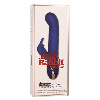 Jack Rabbit Signature Rechargeable Heated Thrusting Rabbit Packaging Shot