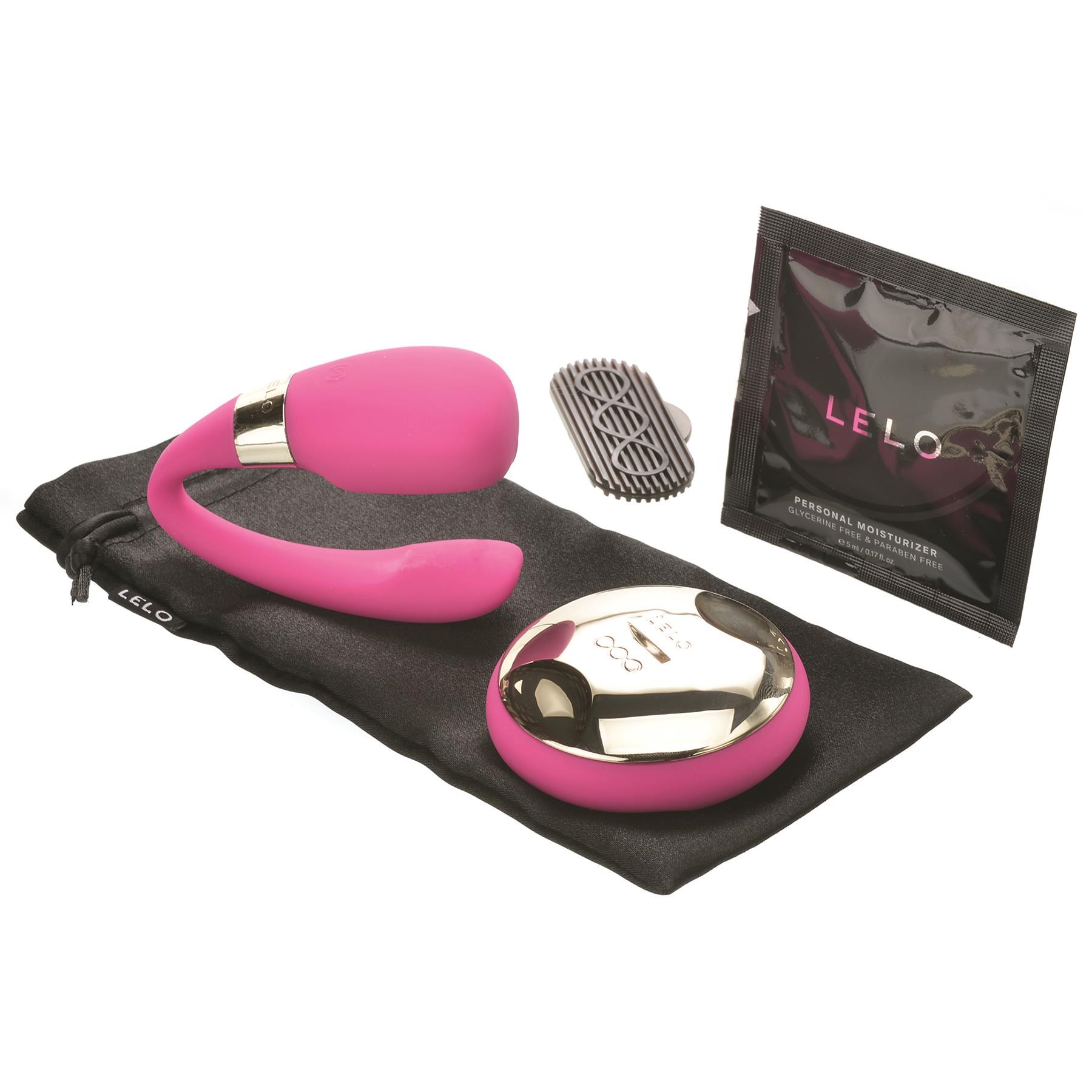 Lelo Tiani 3 Remote Control Couples Massager Showing All Components #2