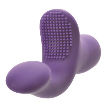 Eve's Rechargeable G-Spot Pleaser Upright Close Up on Nubbies