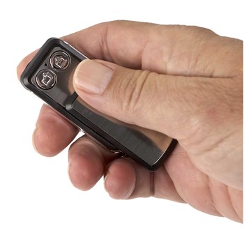 20-function remote bullet remote control in hand