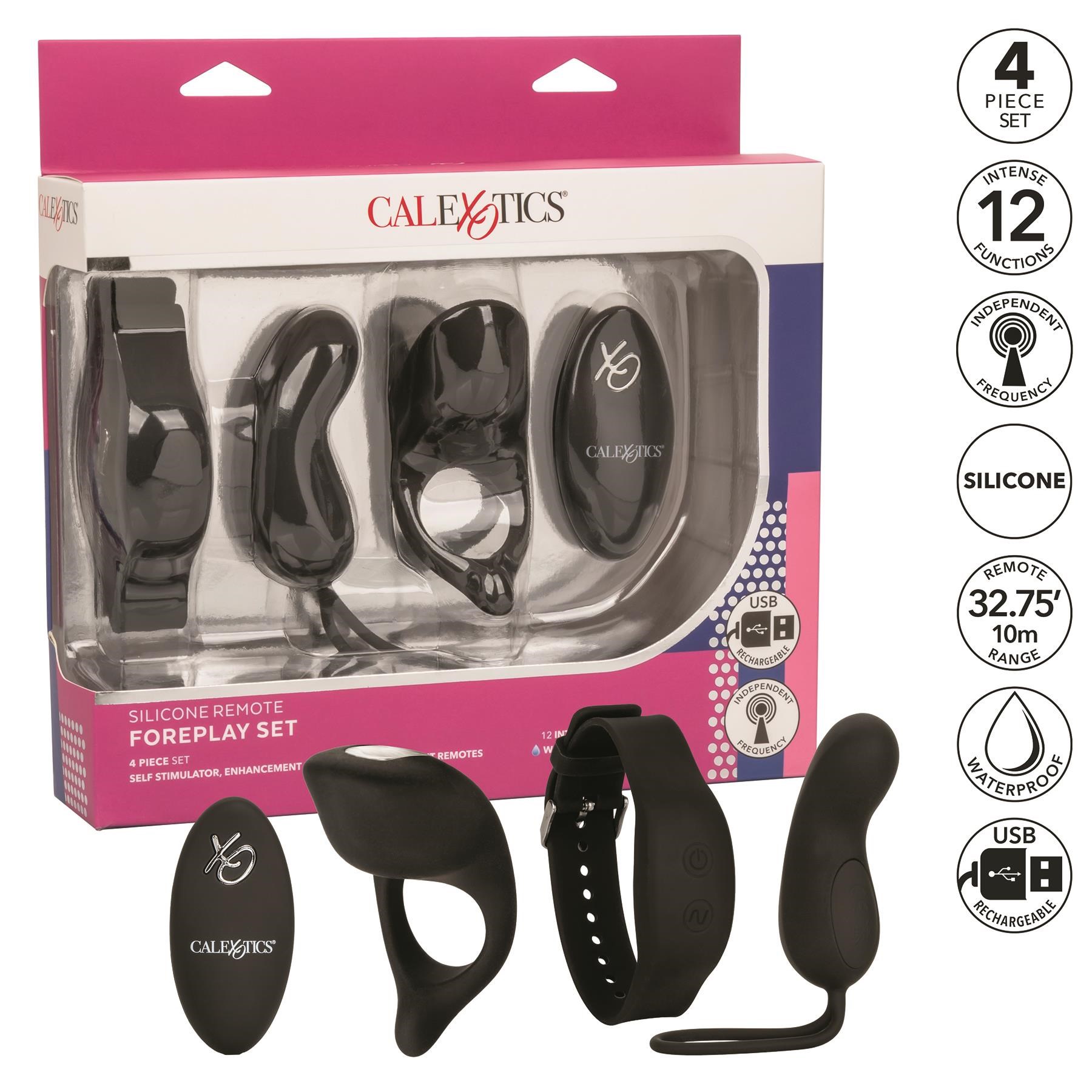 Couples Foreplay Set w/Remote Control With Features