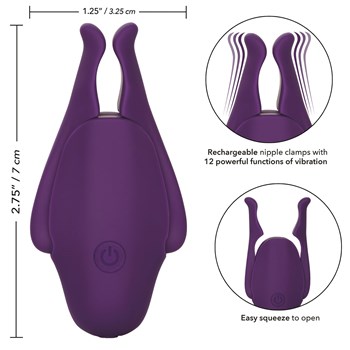 Nipple Play Rechargeable Nipplettes Clamps Instructions
