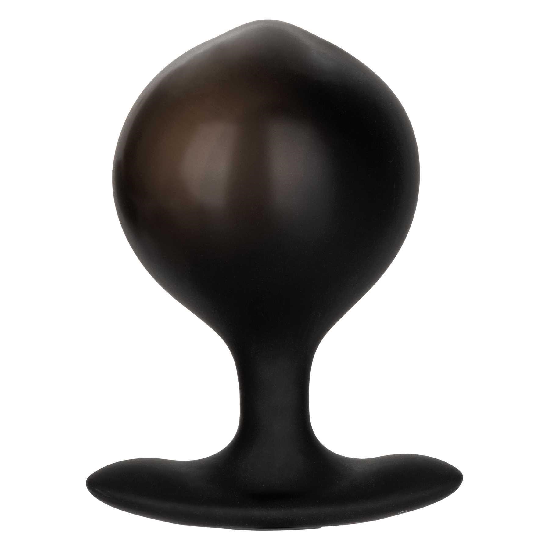weighted silicone inflatable plug inflated