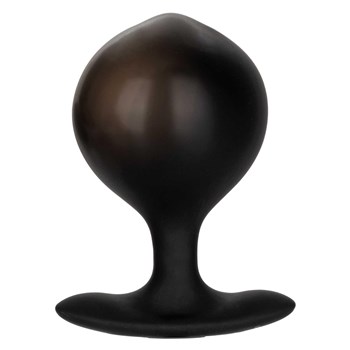 weighted silicone inflatable plug inflated