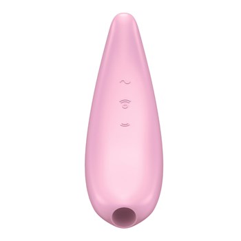 Satisfyer Curvy 3+ Vibration Air Pulse Clitoral Stimulator Front View