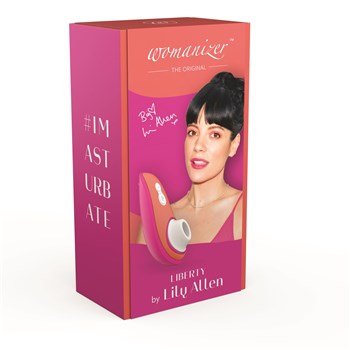 Womanizer Special Edition Liberty by Lily Allen Packaging Shot - Lily Allen Photo