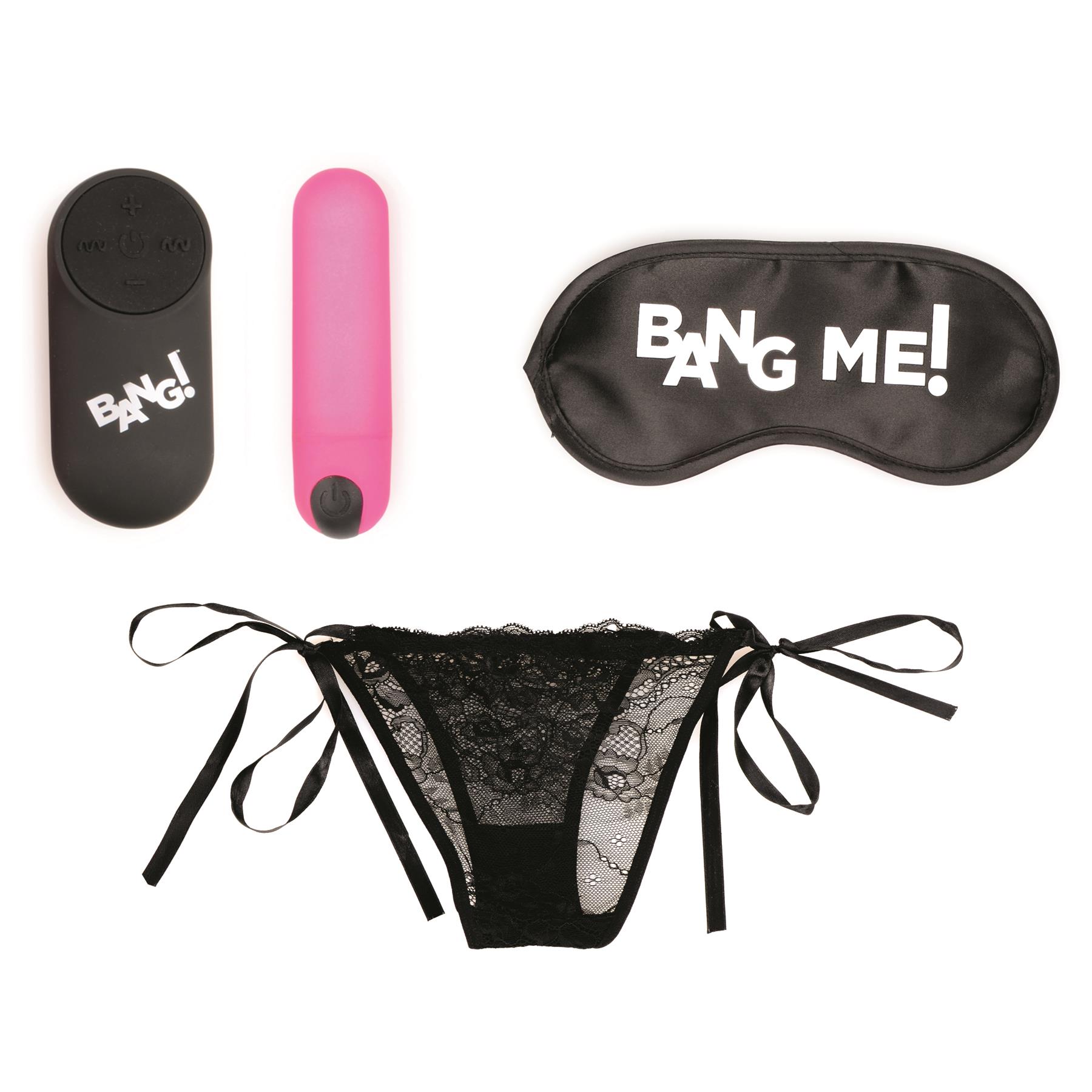 Bullet vibrator in panties Bang Rechargeable Power Panty Kit Vibrating Panties With Remote