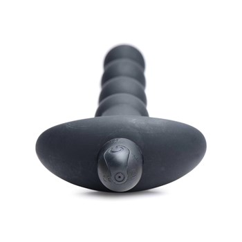 remote control vibrating silicone anal beads bottom view
