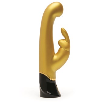 Fifty Shades of Grey Greedy Girl Gold Edition Upright Product Shot with G-Spot to Right