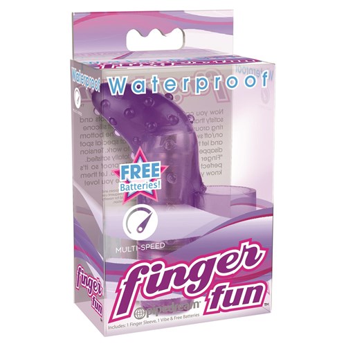 Waterproof Finger Fun Vibrator Package Shot