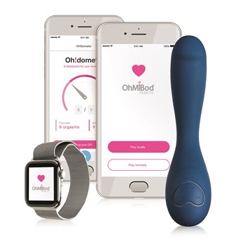 Ohmibod BlueMotion Nex 2 G-Spot Massager Showing Apps It Is Compatible With