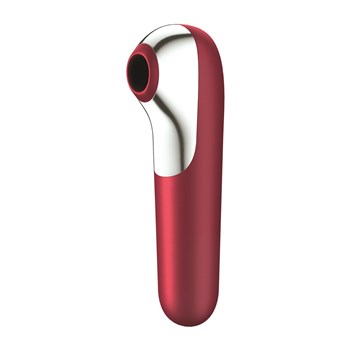 Satisfyer Dual Love Air Pulse Vibrator At Side Angle