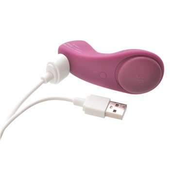 Satisfyer Sexy Secret Panty Vibrator Showing Where Charger is Placed