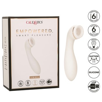 Empowered Smart Pleasure Idol Clitoral Stimulator Product, Packaging, and Features