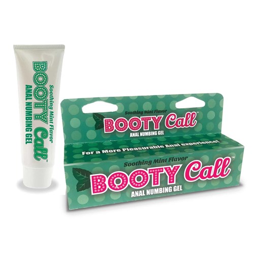 Booty Call Anal Numbing Gel Mint with box