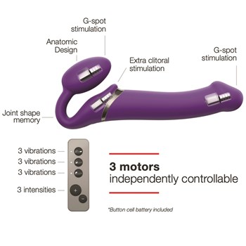 Strap On Me Rechargeable Strapless Strap-On With Remote Instructions