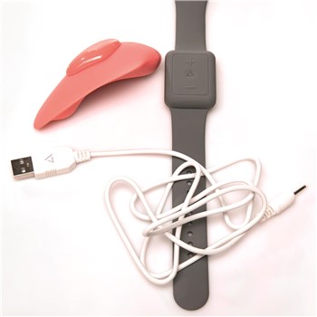 Clandestine Companion Remote Control Panty Vibrator Product and Remote With Charging Cable