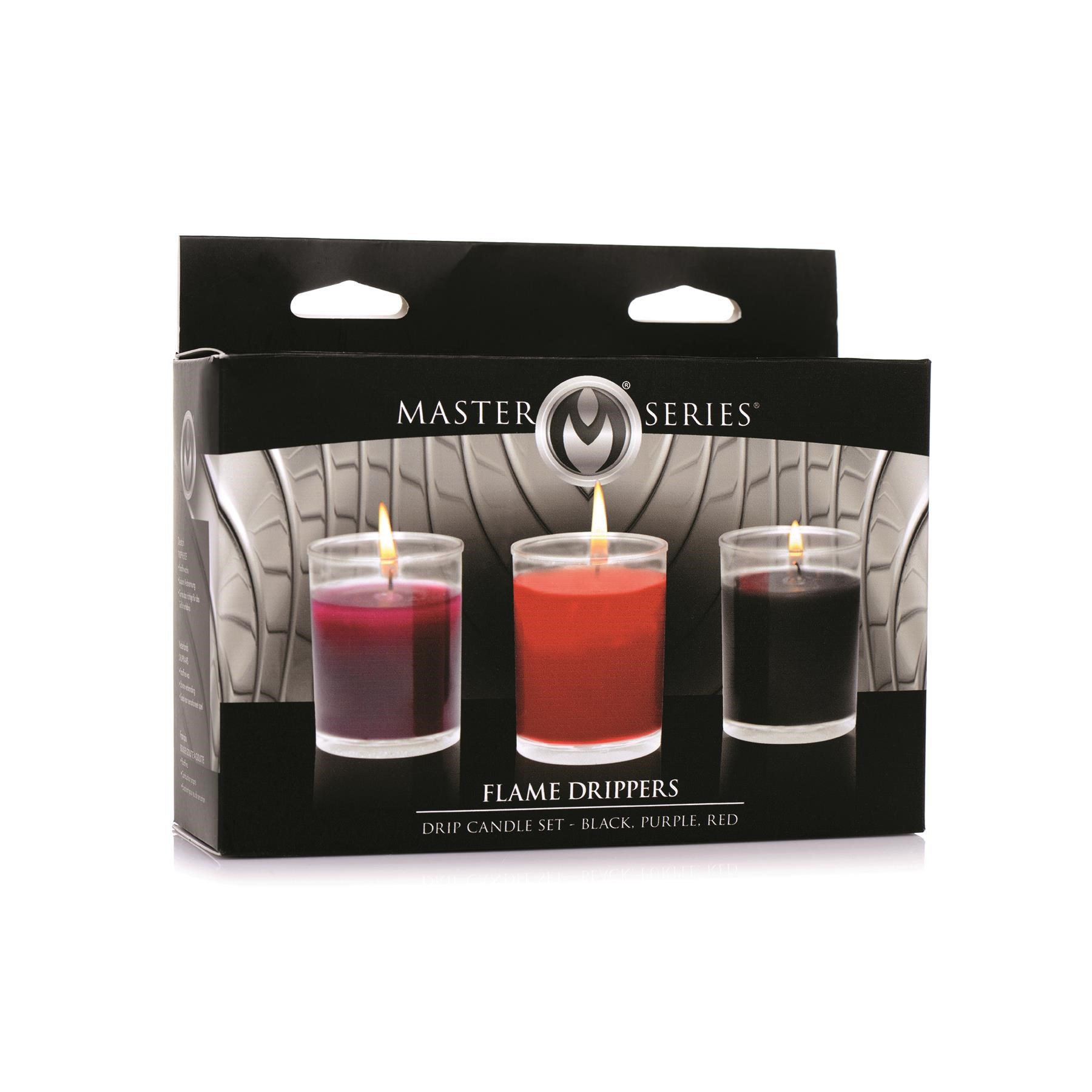Master Series Flame Drippers Candle Set - Packaging Shot