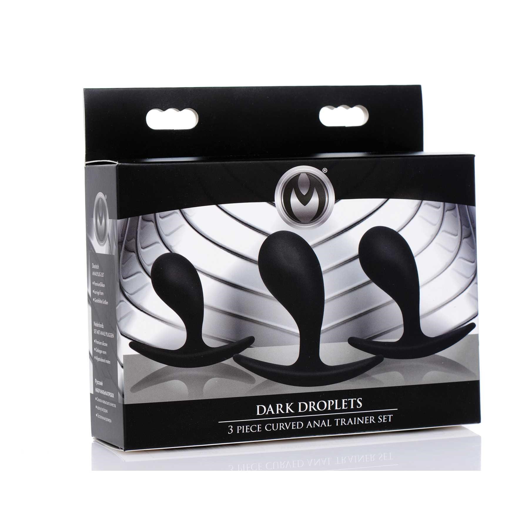 Dark Droplets 3 Piece Anal Trainer box packaging