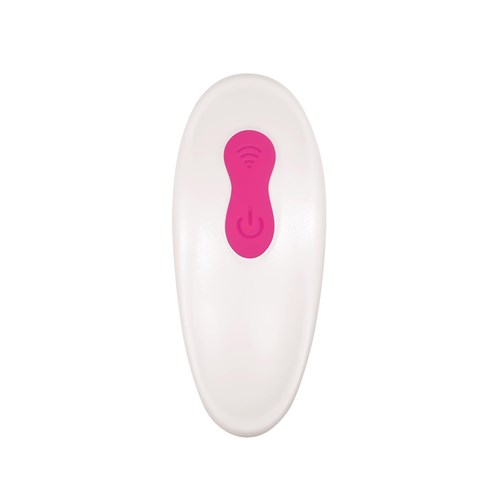 Adam & Eve Dual Entry Vibrator with Remote Control - Remote Control Shot Front