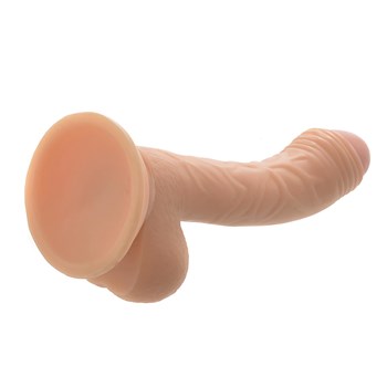 Hero 7.5 Inch Uncircumcised Dildo Showing Suction Cup