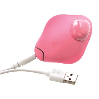 Clandestine Companion Remote Control Panty Vibrator Product Showing Where Charger is Placed