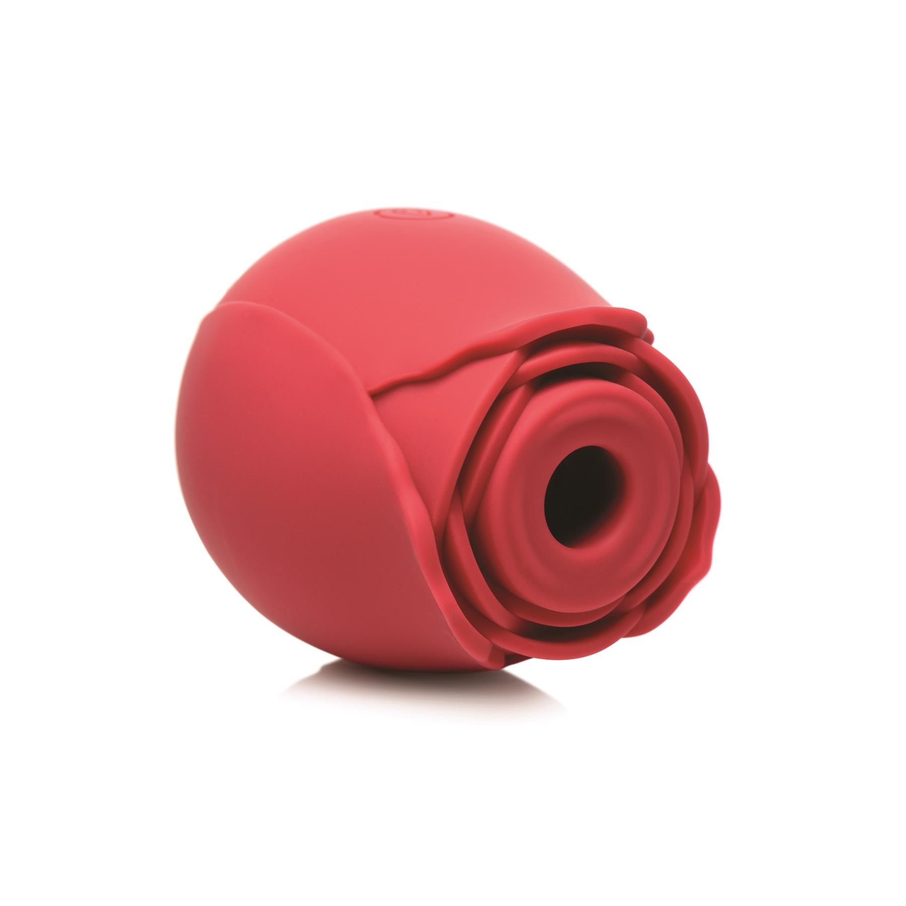 Bloomgasm Suction Rose Clitoral Stimulator To the Side - Red