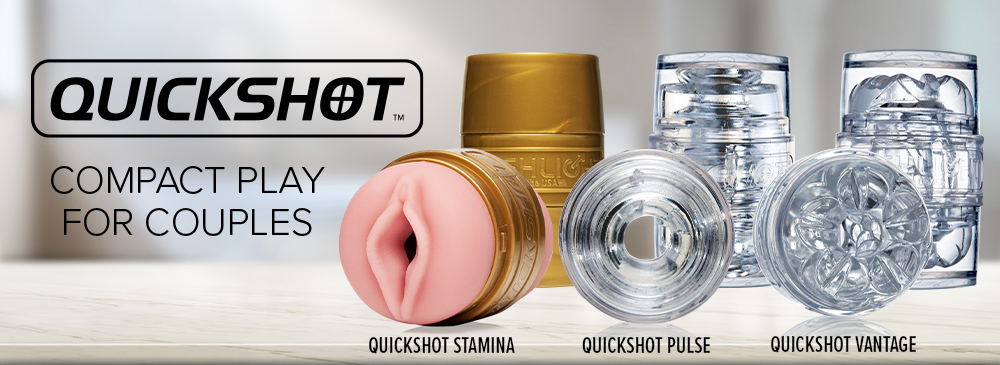 Shop Quickshot strokers compact play for couples