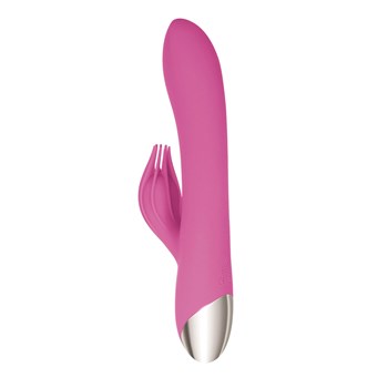 Eve's Clit Tickling Rabbit Product Shot - Clit Stimulator to the Left
