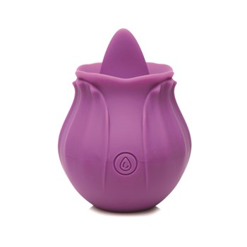 Bloomgasm Wild Violet Licking Clitoral Stimulator Upright Product Shot #4