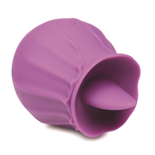 Bloomgasm Wild Violet Licking Clitoral Stimulator - Side View