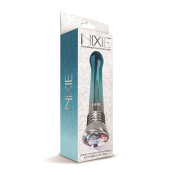 Nixie Blue Ombre Bulb Metallic Vibrator Packaging Shot