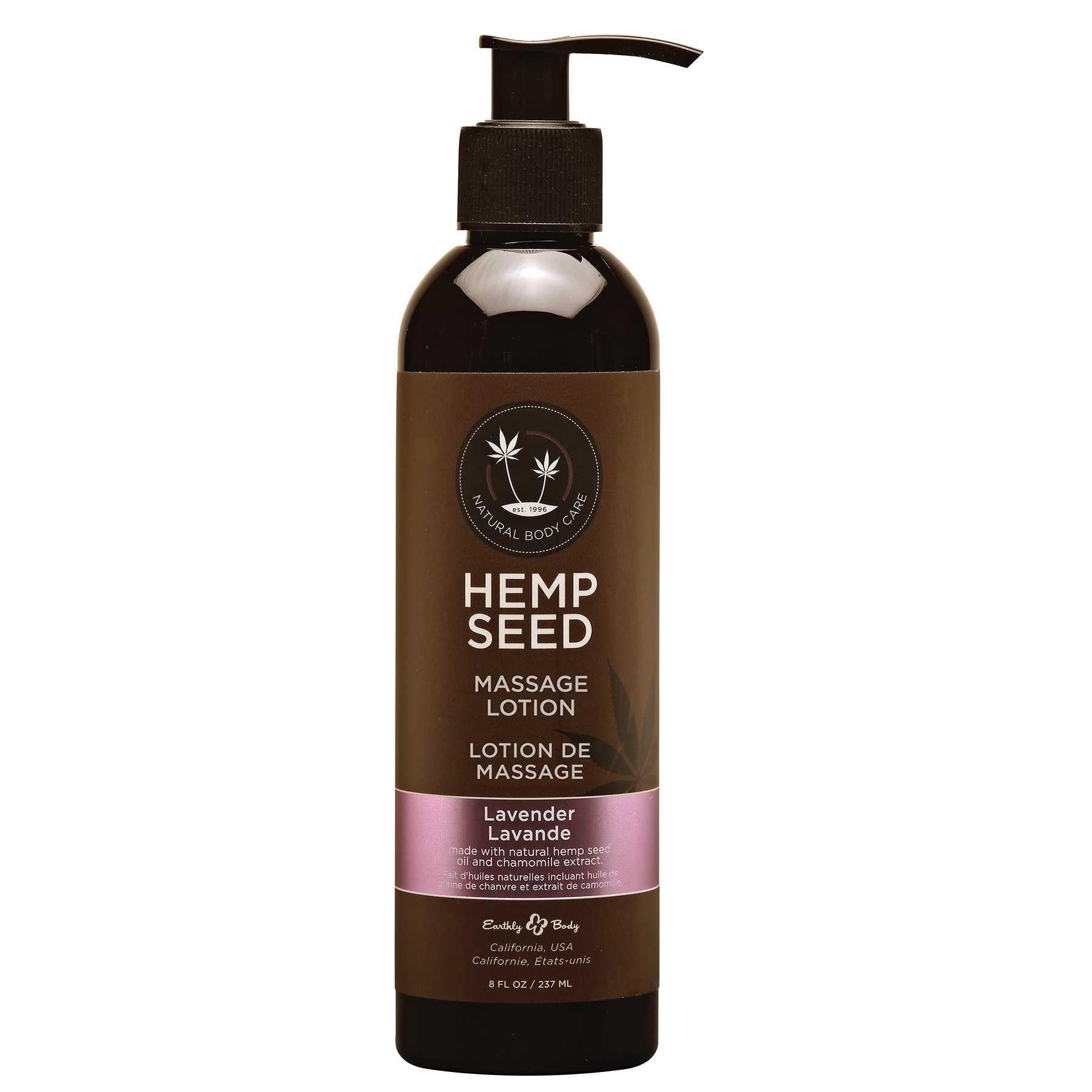 Hemp Seed Massage Lotion-Lavender