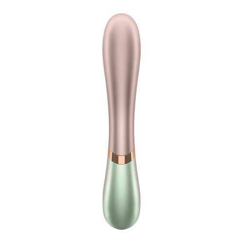 Satisfyer Hot Lover Dual Stimulating Vibrator - Back - Pink/Green